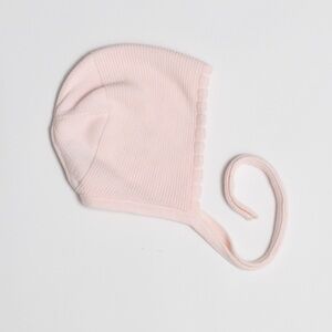 Condor Pink Garter Stitch Bonnet